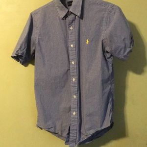 Ralph Lauren Short Sleeve Button Down Dress Shirt